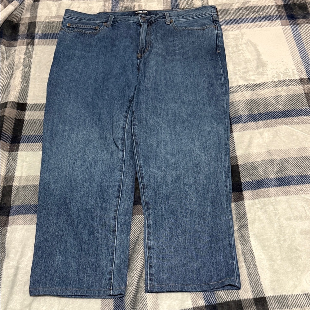 Lands' End Dark Blue Denim Jeans